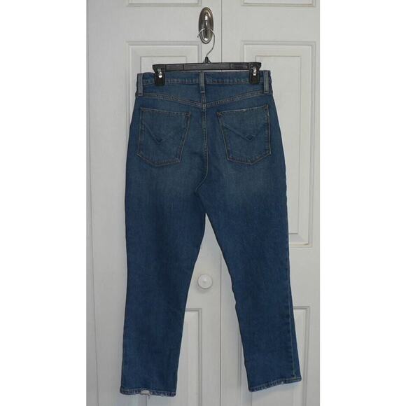 Hudson Women's Holly High Waist Straight Ankle Skinny Blue Jeans Sz 29 MSRP $215 - Picture 6 of 7